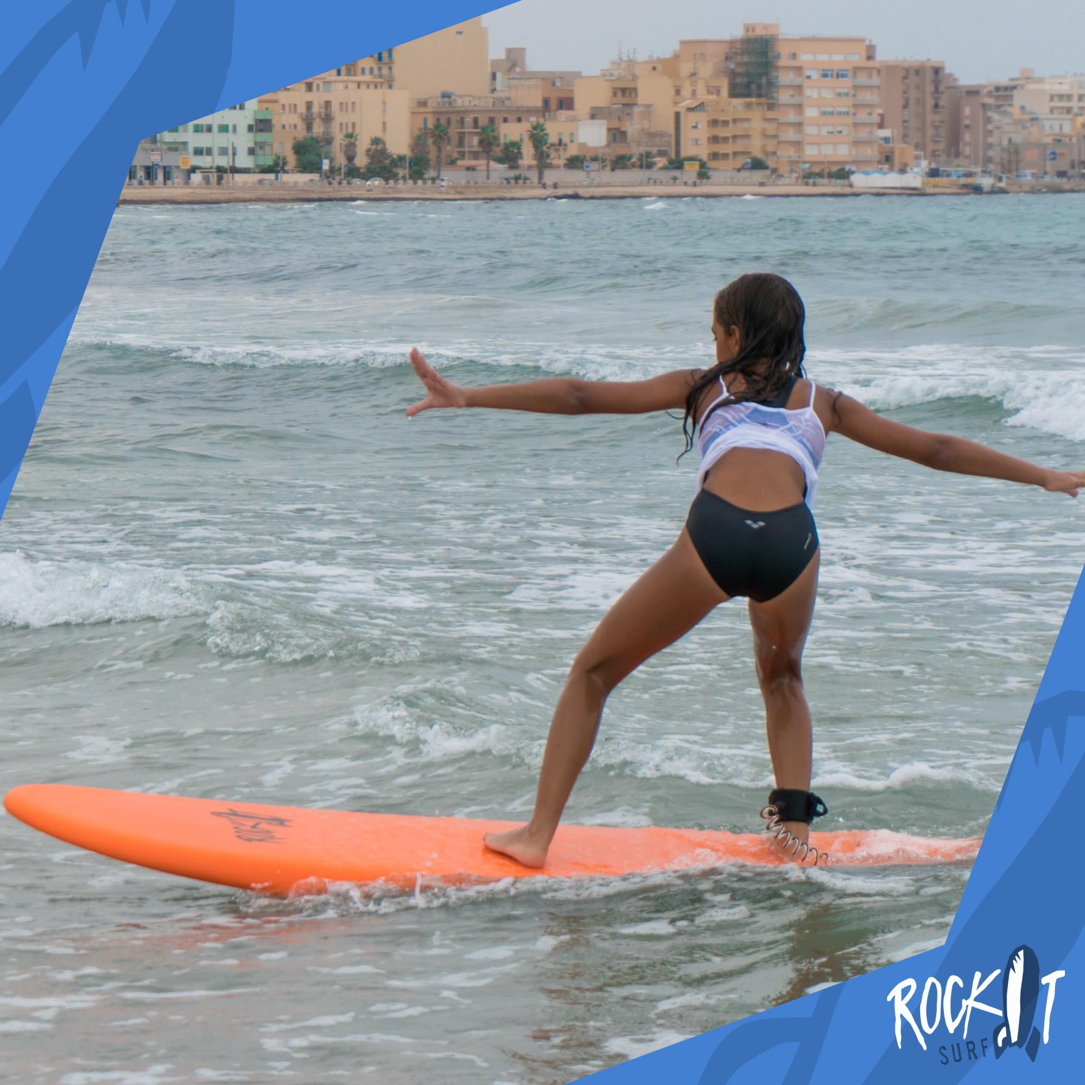 Amazon.com : Rock-It 7' SHORTBUS Midsized Soft Top Surfboard